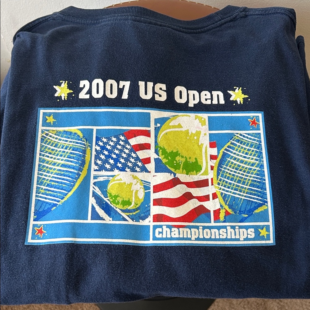 US Open 2007 Navy Long Sleeve Shirt